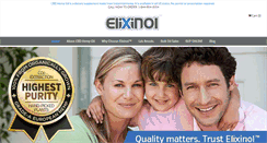 Desktop Screenshot of elixinolcbd.com